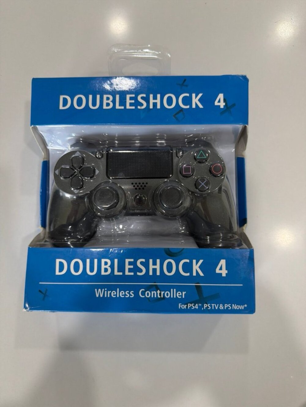 3rd-party replacement wireless game controller designed for the PlayStation 4